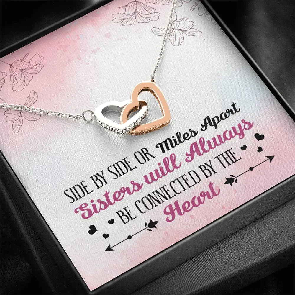 Sisters Apart Silver and Gold Necklace