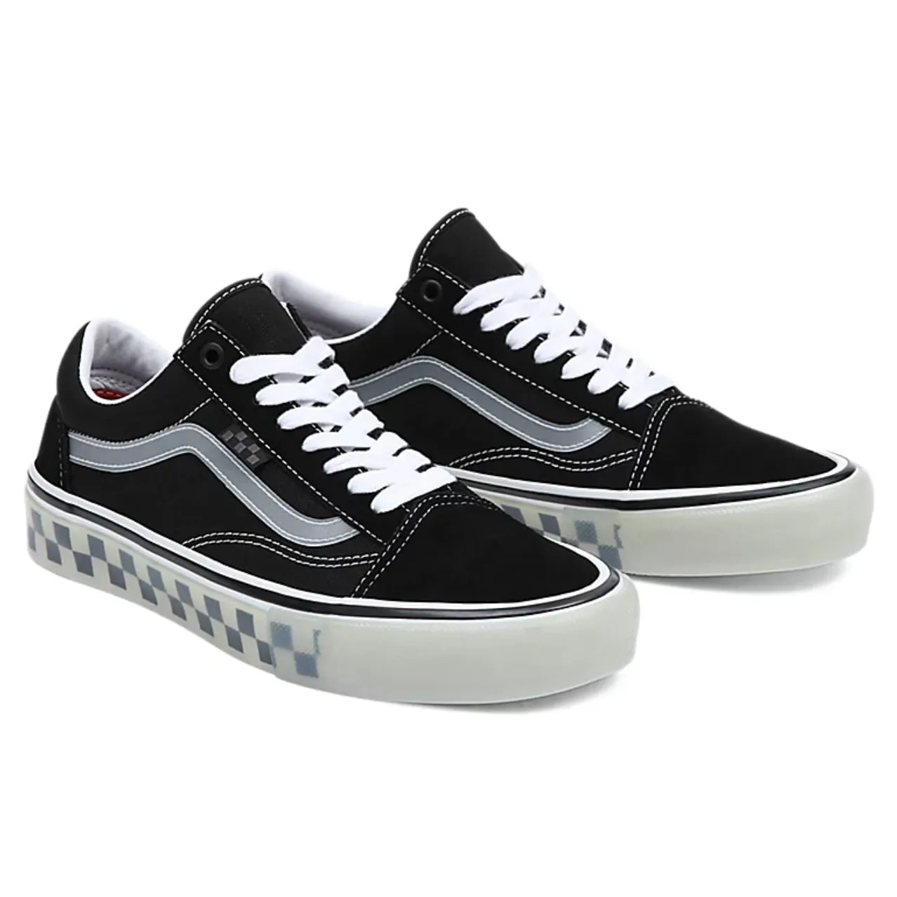 SKATE OLD SKOOL Shoes Translucent Rubber Black