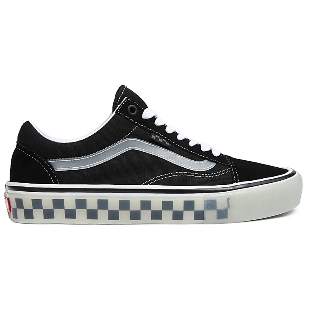 SKATE OLD SKOOL Shoes Translucent Rubber Black