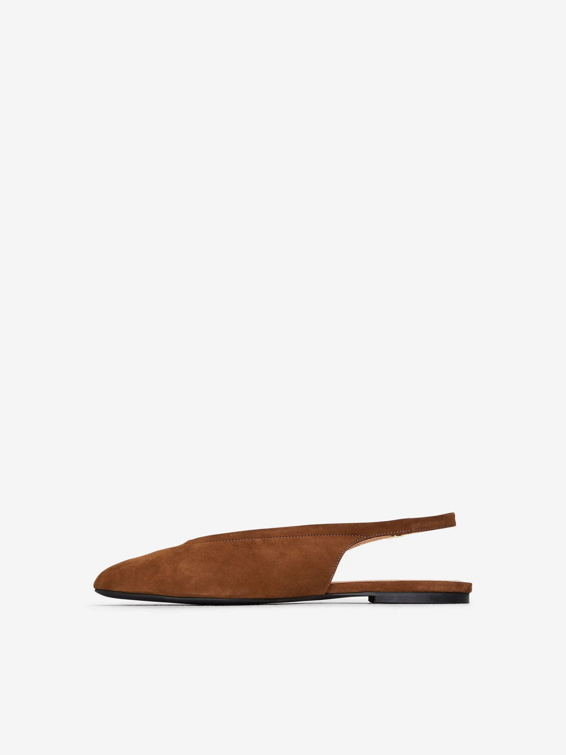Slingback Suede Flats