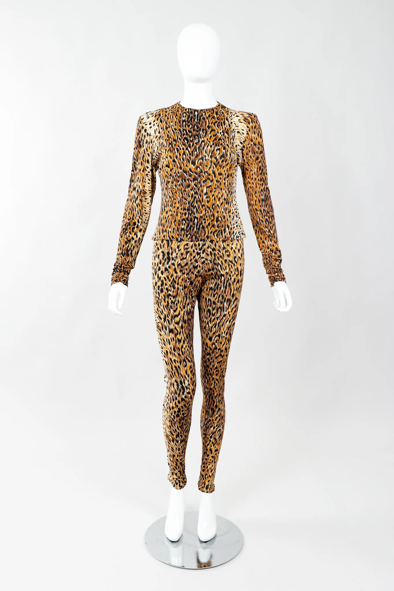 Slinky Animal Print Leisure Set