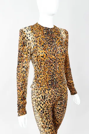 Slinky Animal Print Leisure Set