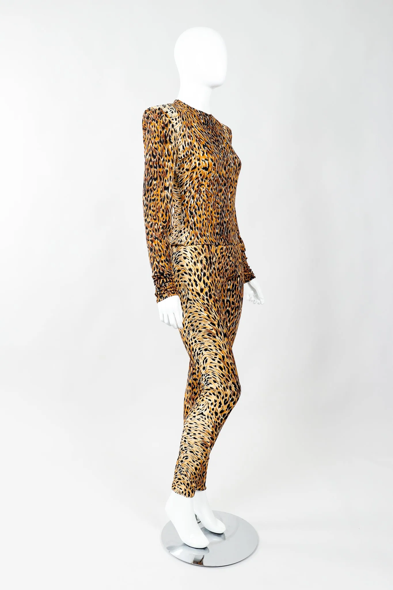 Slinky Animal Print Leisure Set