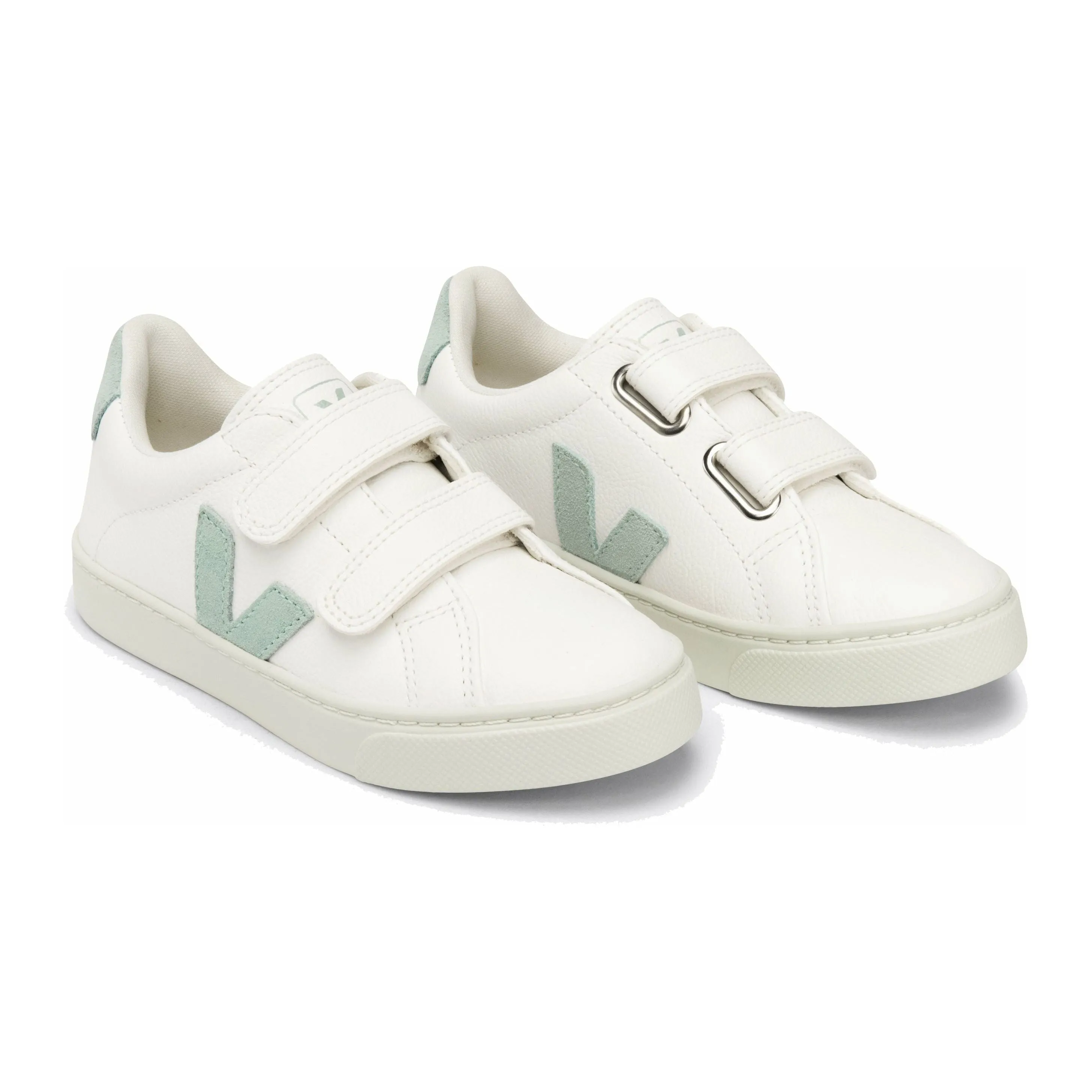 Small Esplar Laces Chromefree Leat - Matcha