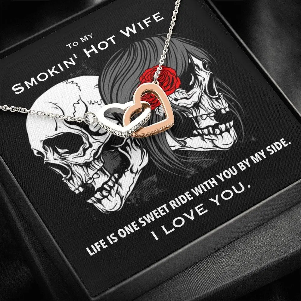 Smokin' Hot Biker Wife Sweet Ride Necklace