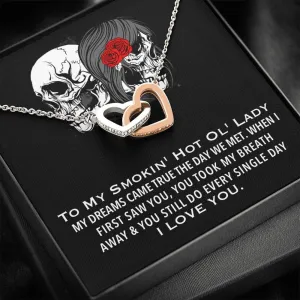 Smokin' Hot Ol' Lady Necklace