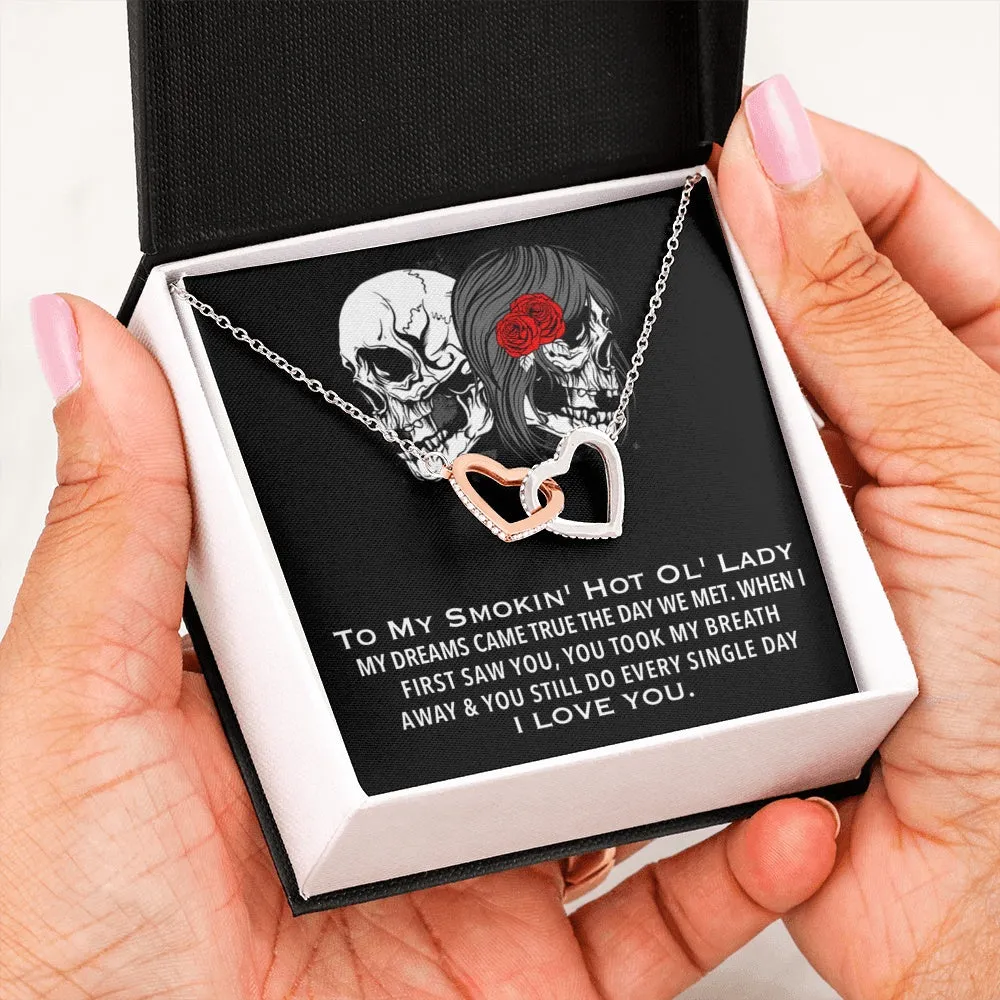 Smokin' Hot Ol' Lady Necklace