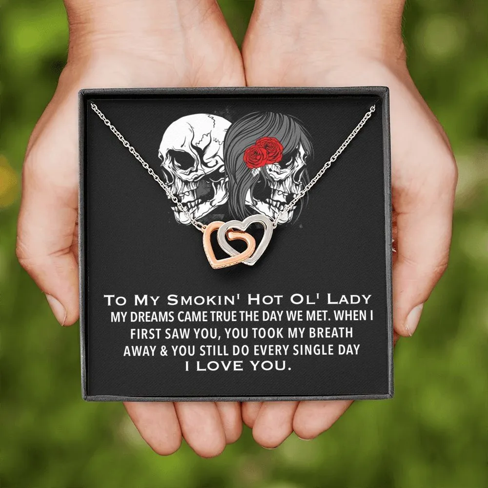 Smokin' Hot Ol' Lady Necklace