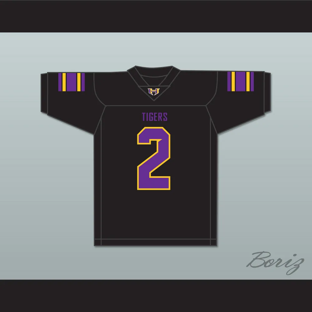 Snoop Conner 2 Hattiesburg High School Tigers Black Football Jersey 1