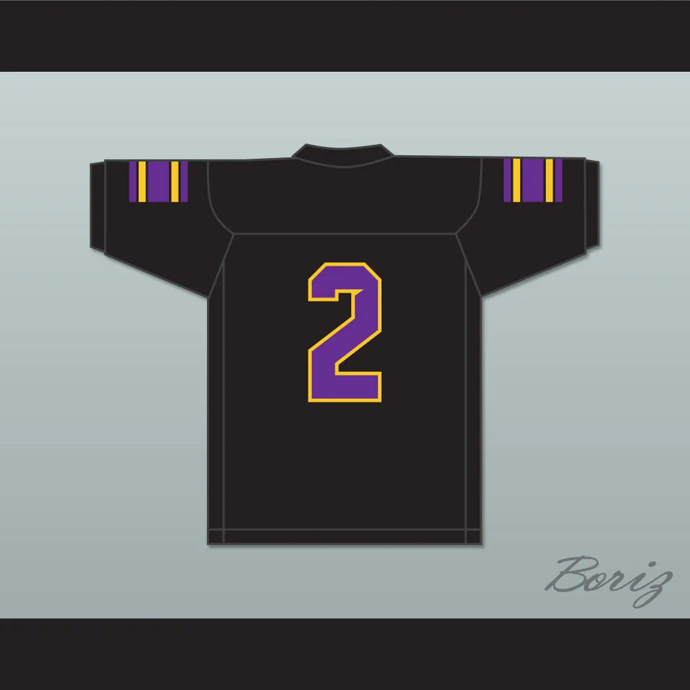 Snoop Conner 2 Hattiesburg High School Tigers Black Football Jersey 1