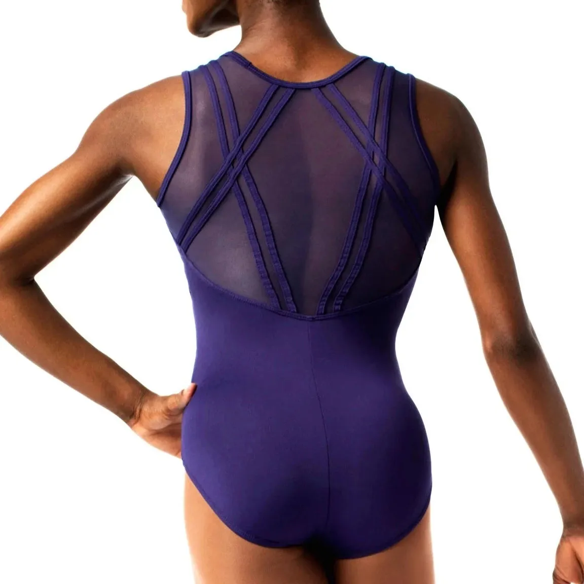 So Danca Adult Midnight Blue Polina Tank Leotard