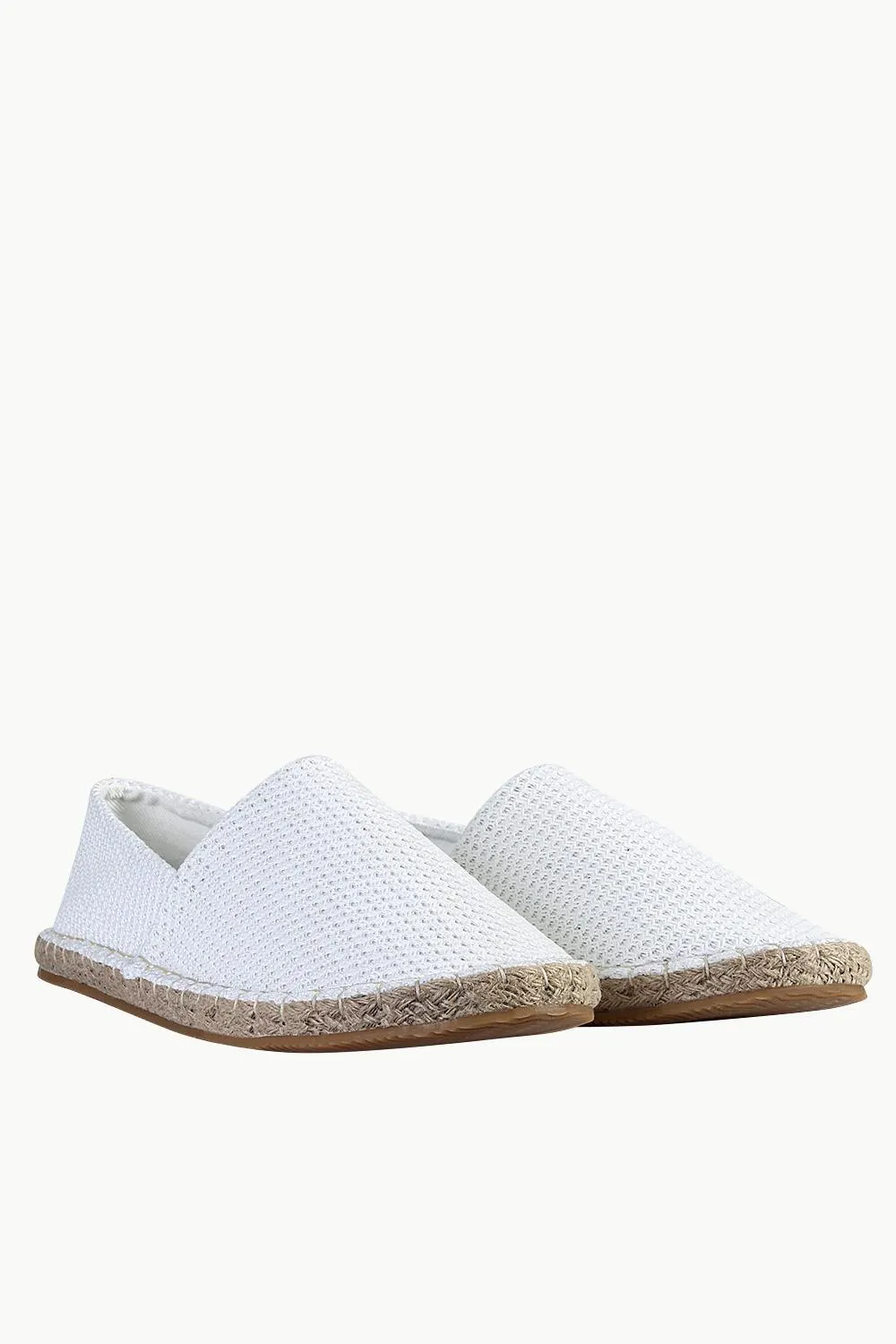Solid Beach Mesh Espadrilles