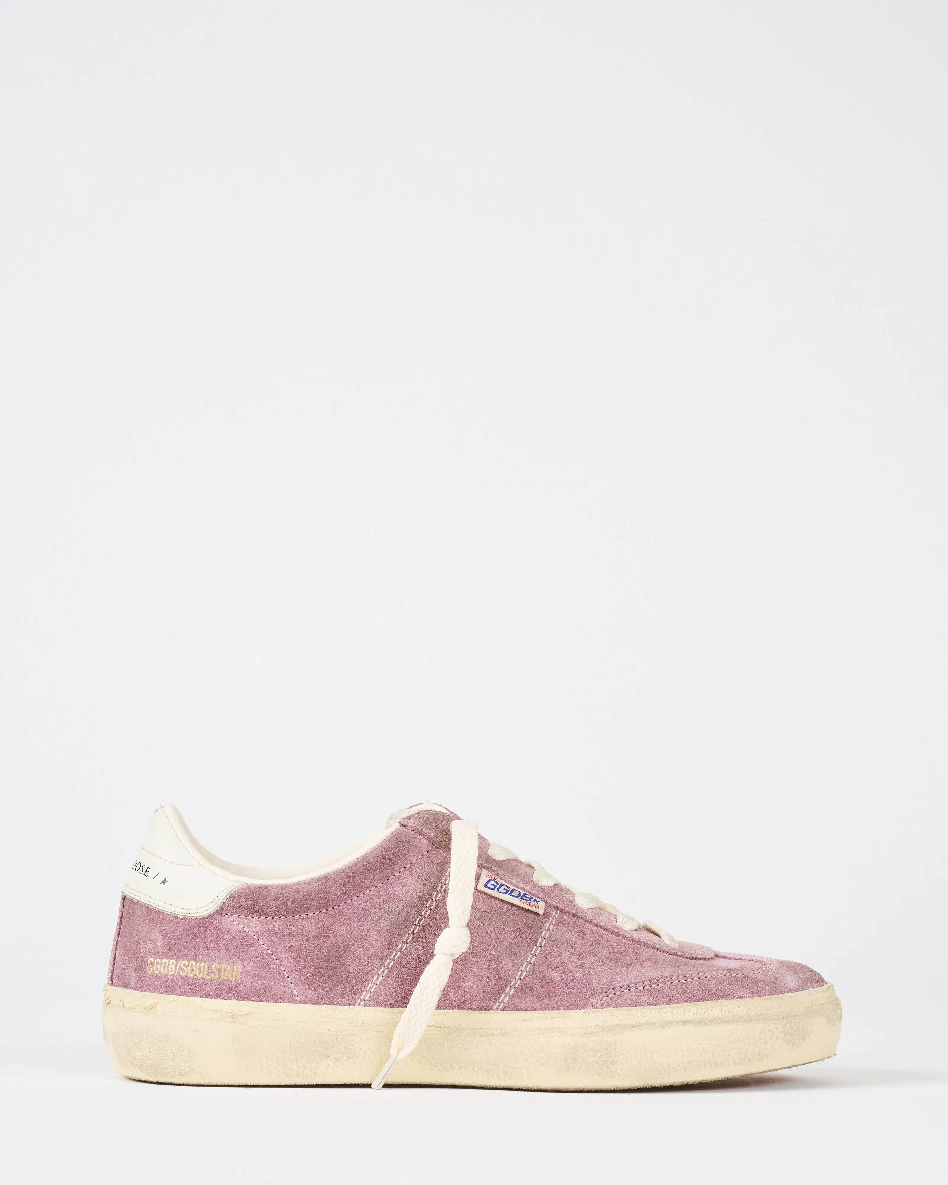 soul-star suede upper leather heel