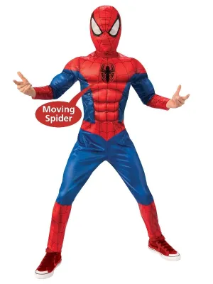 Spider-Man Deluxe Child Costume: Emblem in Motion
