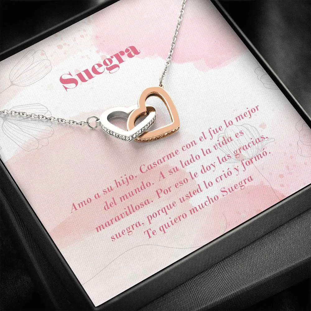 Suegra Silver and Gold Necklace