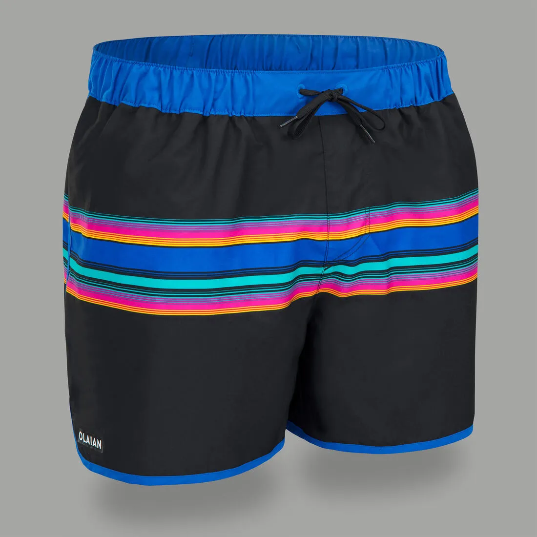 Surfing Short Boardshorts 100 - SUNSTRIPE