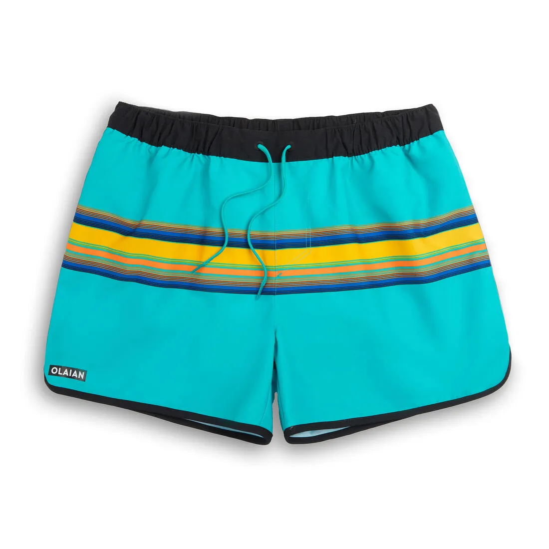 Surfing Short Boardshorts 100 - SUNSTRIPE