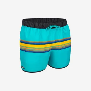 Surfing Short Boardshorts 100 - SUNSTRIPE