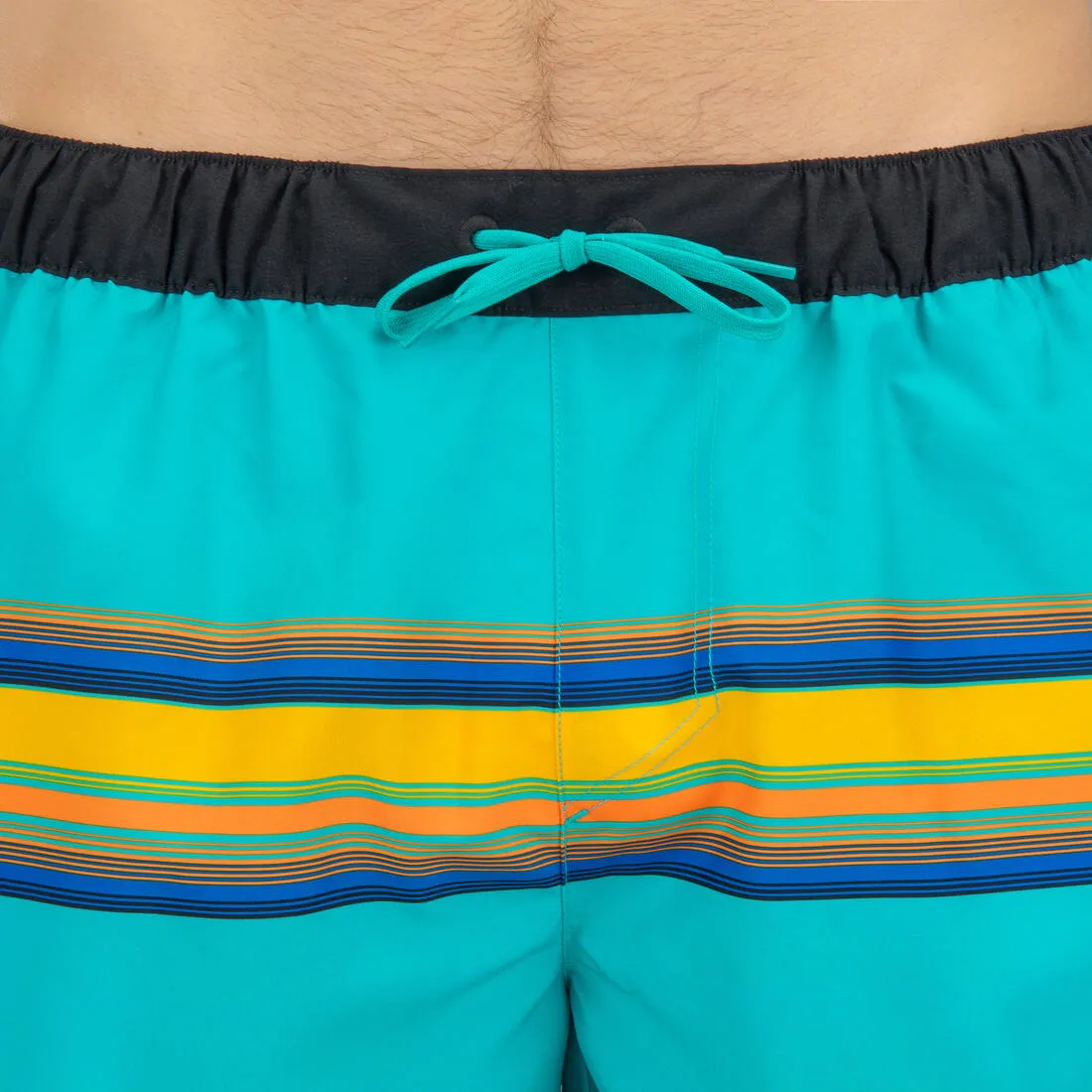 Surfing Short Boardshorts 100 - SUNSTRIPE