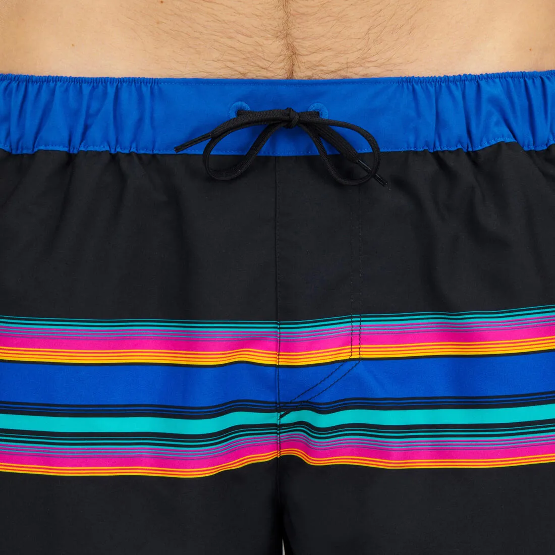 Surfing Short Boardshorts 100 - SUNSTRIPE