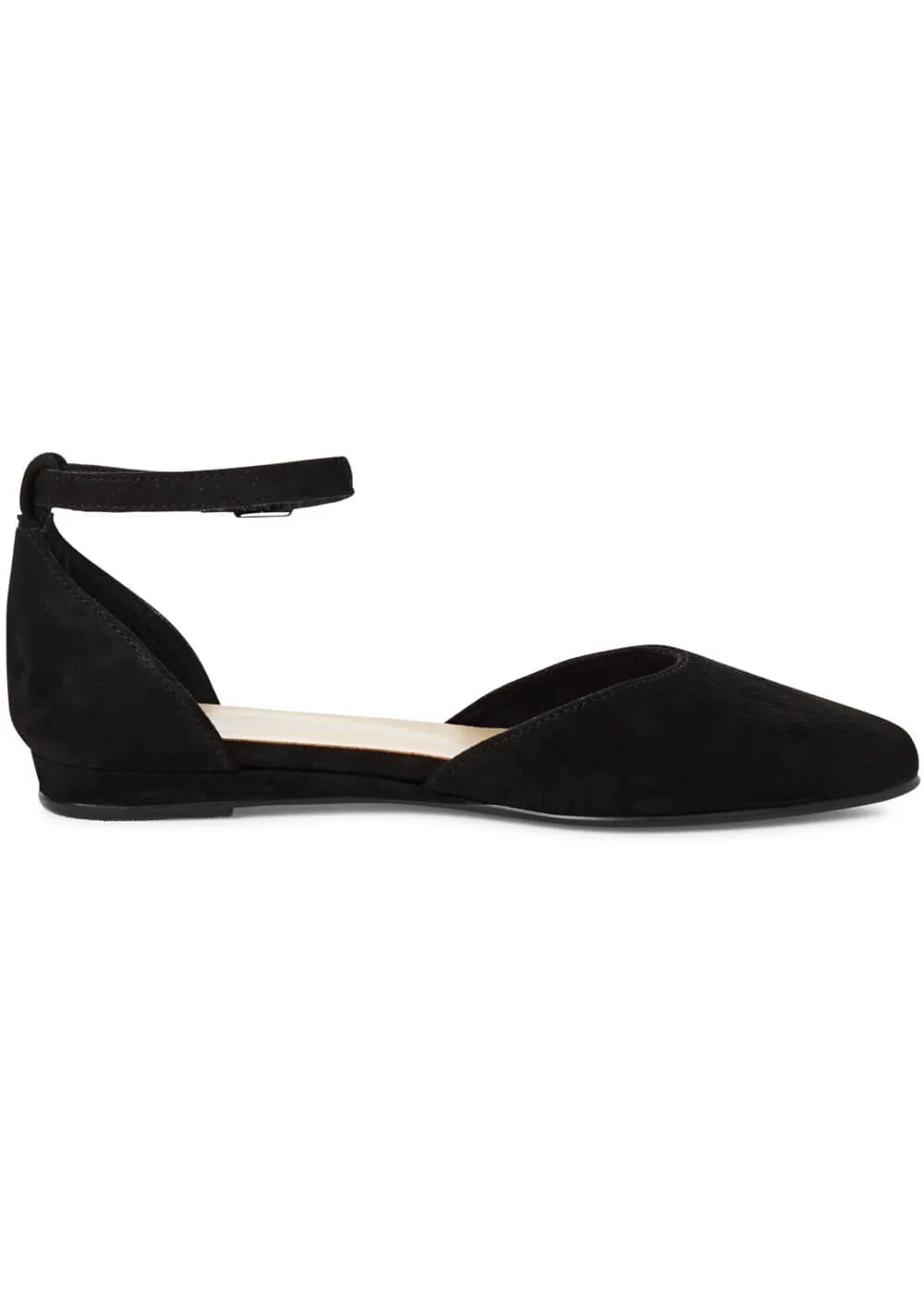 Tamaris Dorine Leather 40's Sandals Black