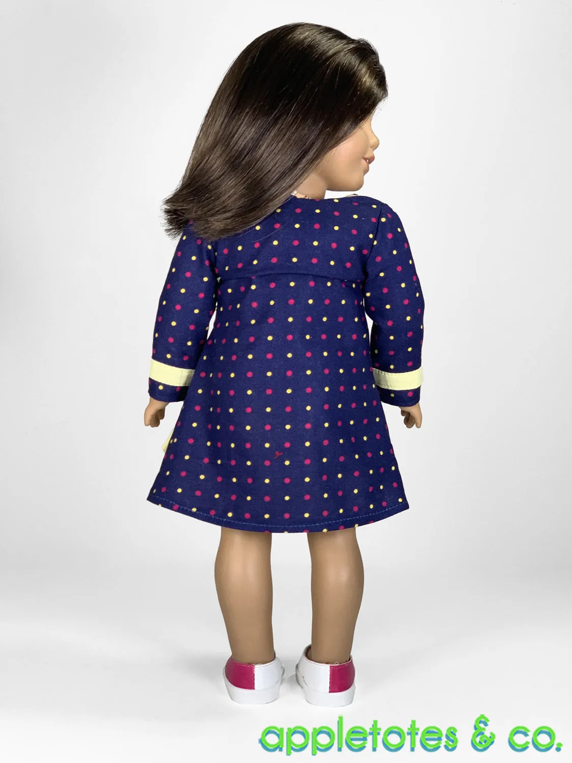 Tanya Dress 18 Inch Doll Sewing Pattern