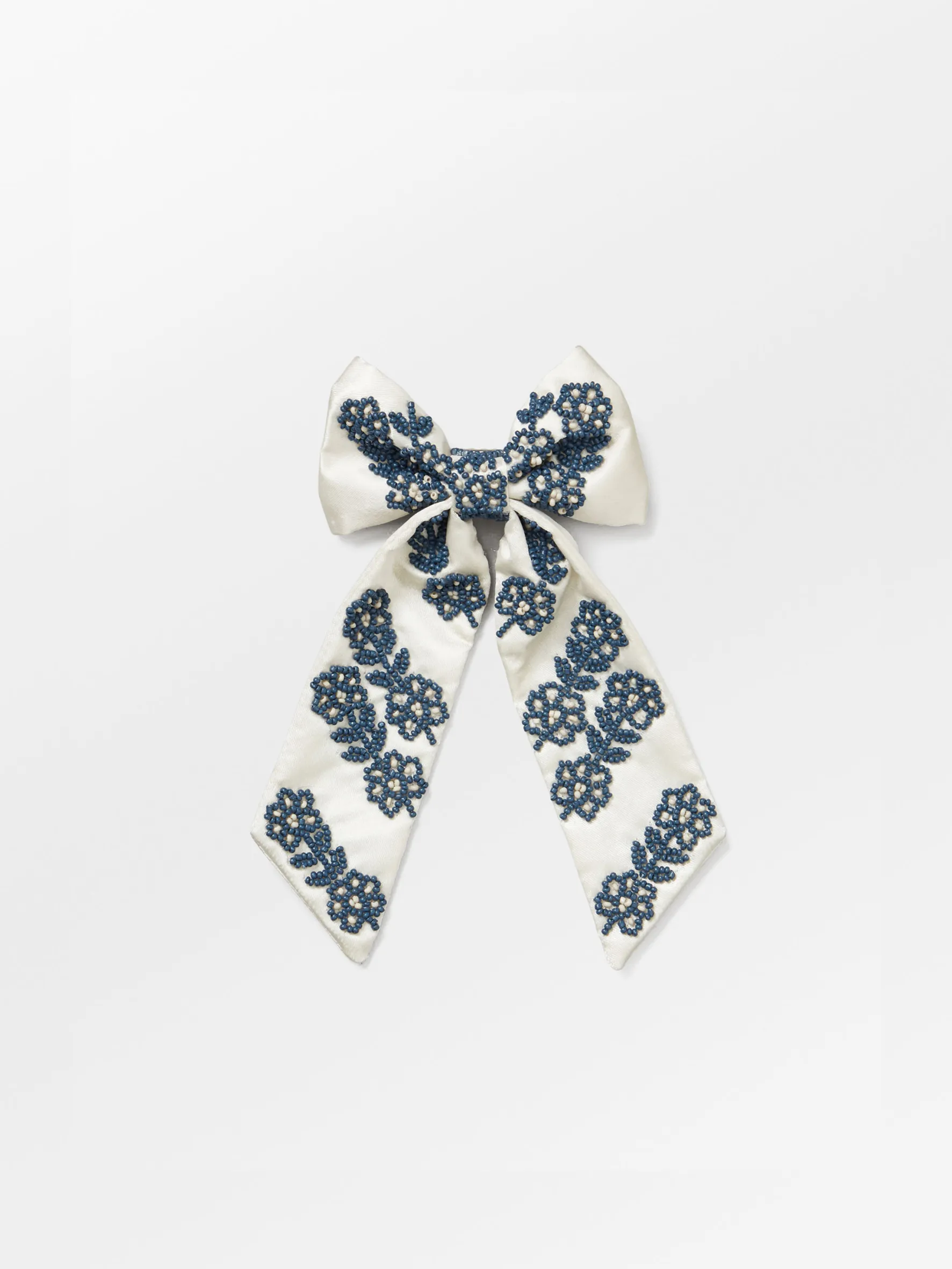 Teila Beaded Bow Clip