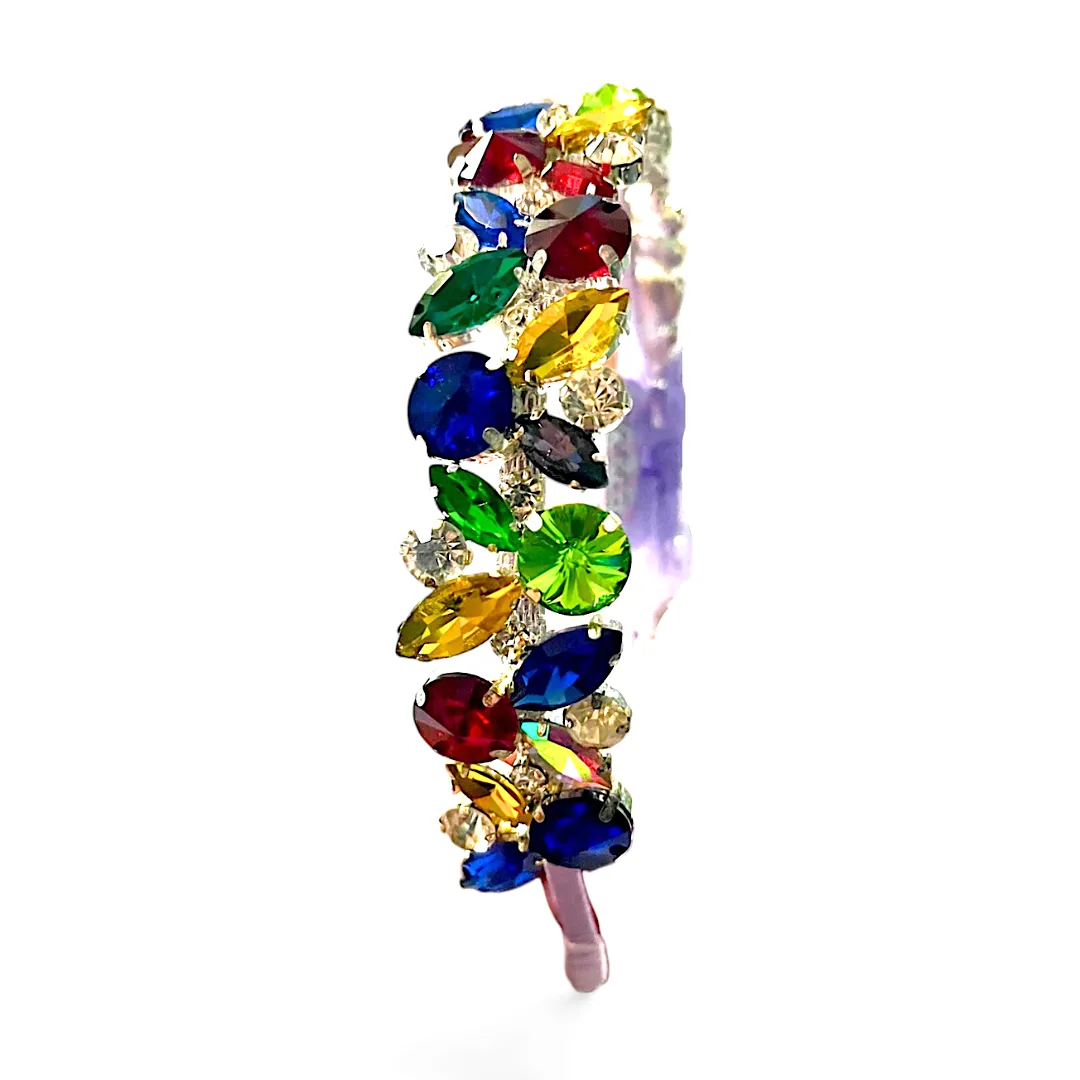 The Amina Rhinestone tiaras for kids