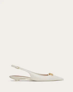 The Bold Edition Vlogo Calfskin Slingback Ballerinas 20mm