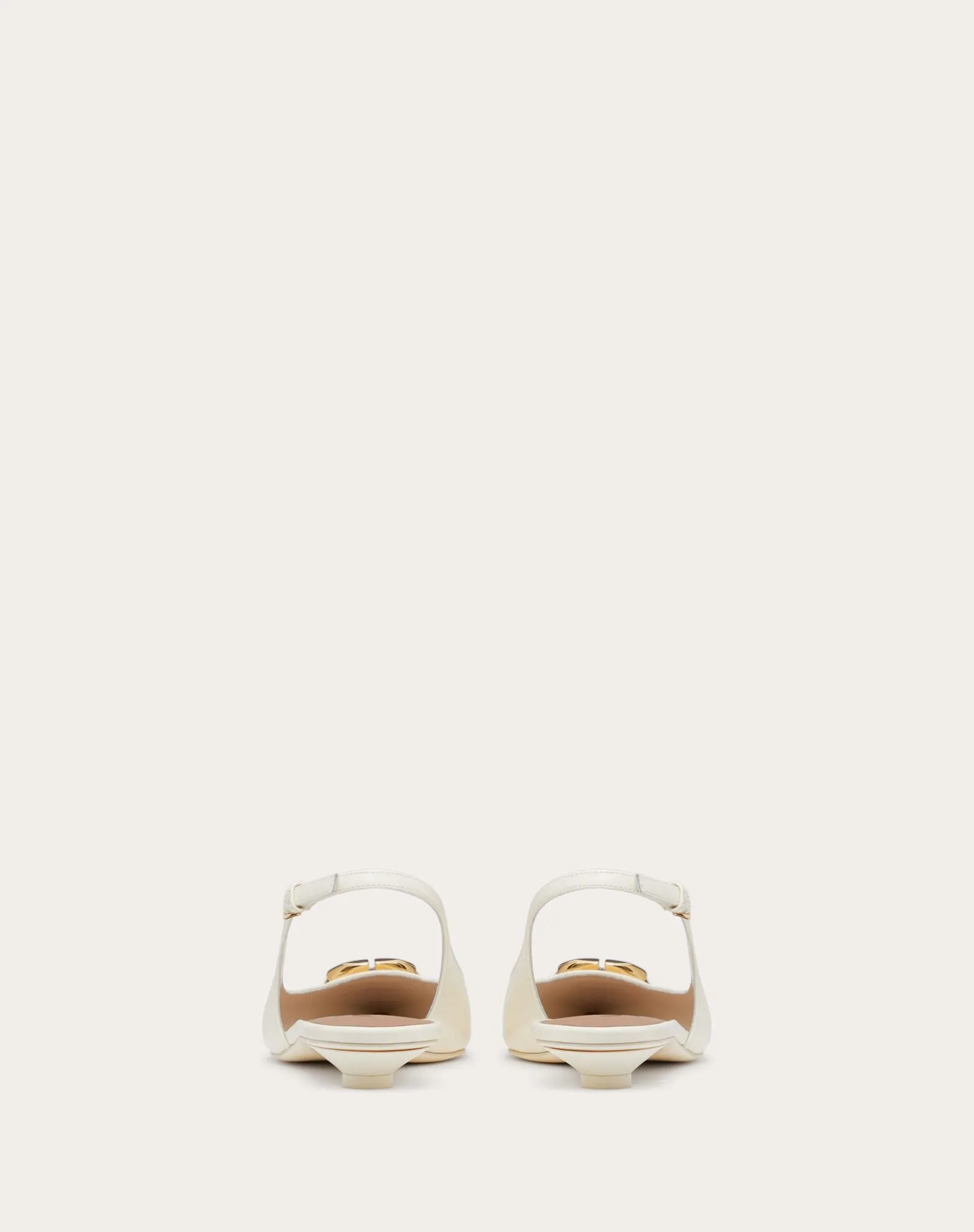 The Bold Edition Vlogo Calfskin Slingback Ballerinas 20mm