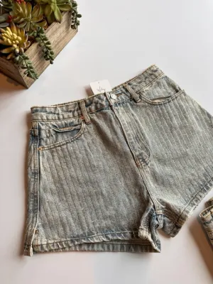 The Denim And Rhinestones Shorts