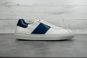 The Jolt Sneaker in White/Royal