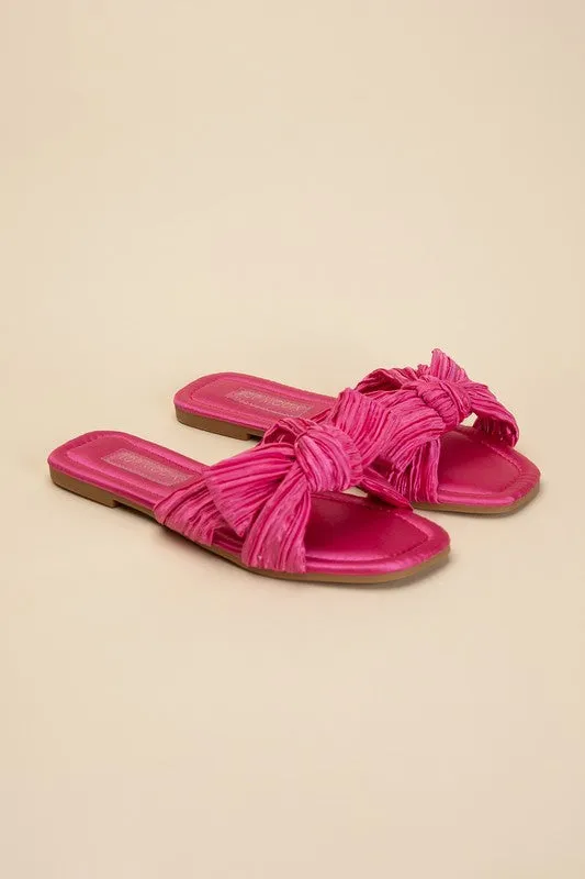 The Macie Bow Slides