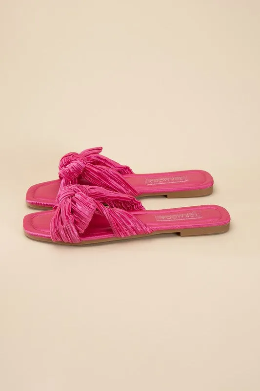 The Macie Bow Slides