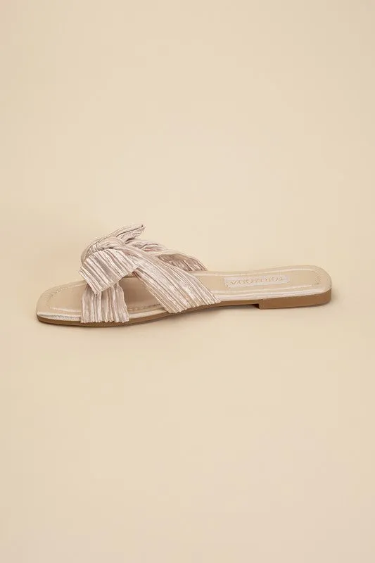 The Macie Bow Slides