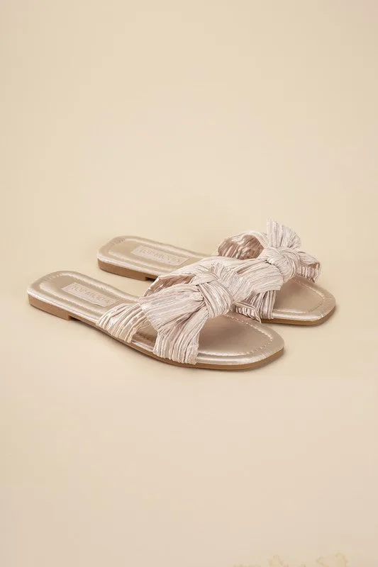 The Macie Bow Slides