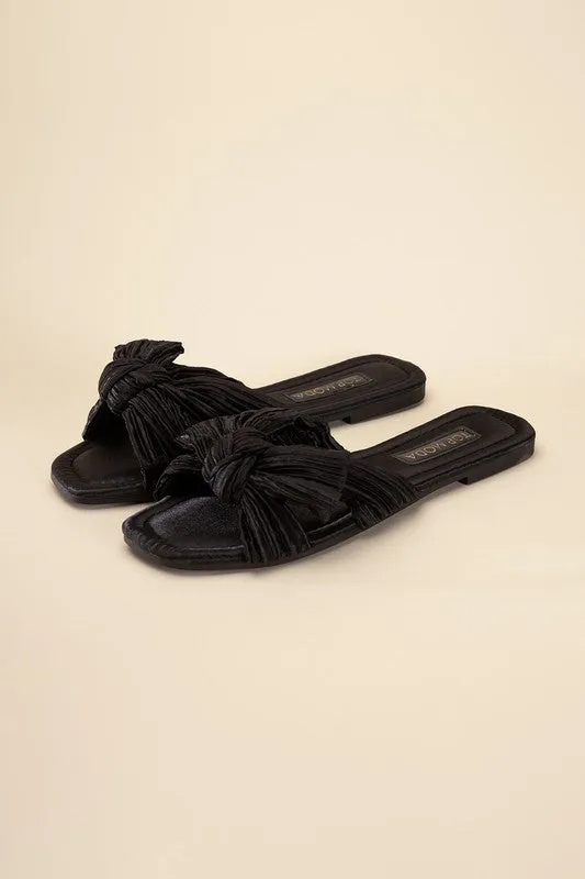 The Macie Bow Slides