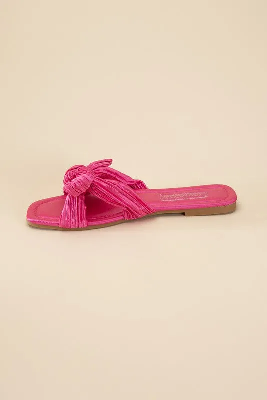 The Macie Bow Slides