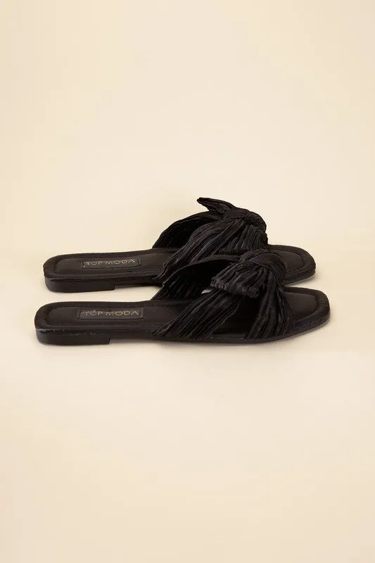 The Macie Bow Slides