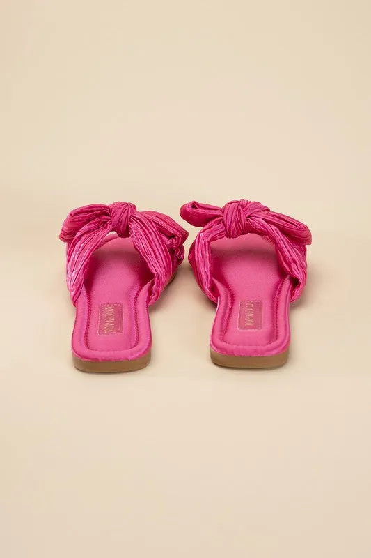 The Macie Bow Slides