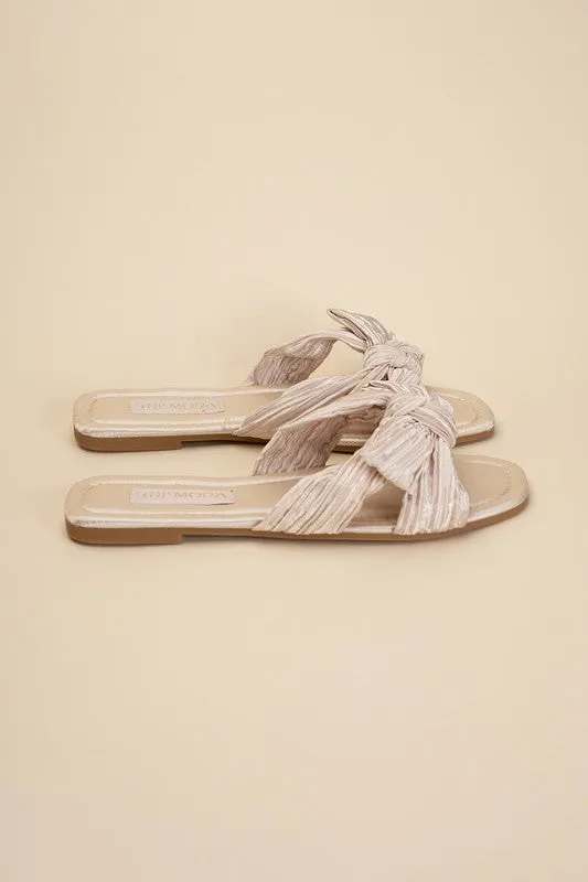 The Macie Bow Slides
