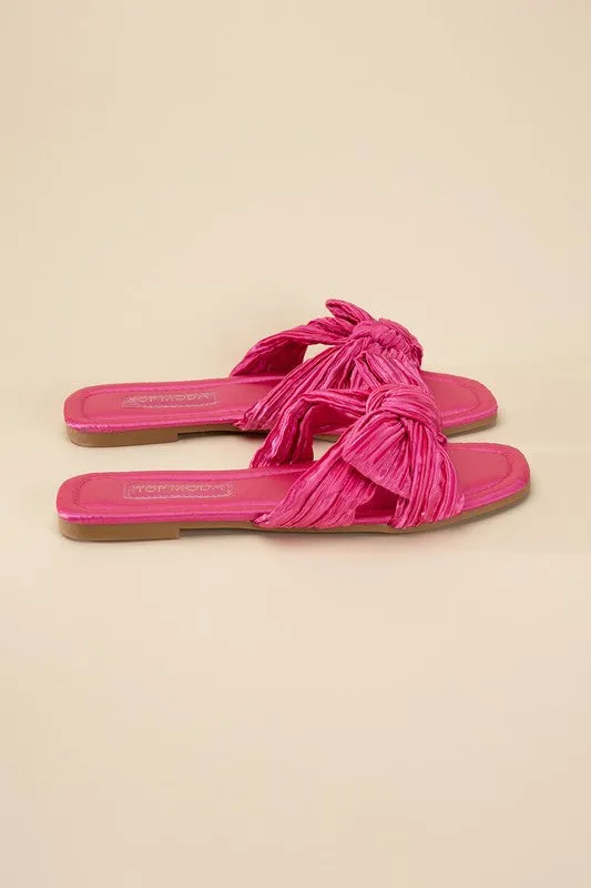 The Macie Bow Slides