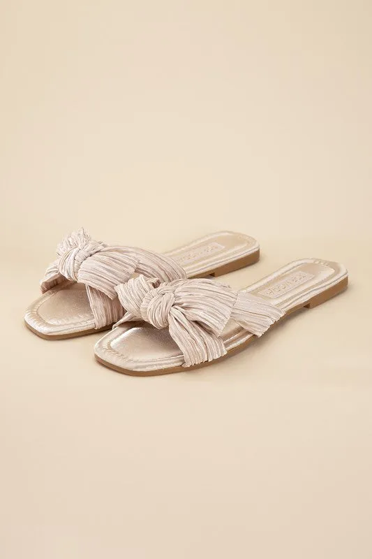 The Macie Bow Slides