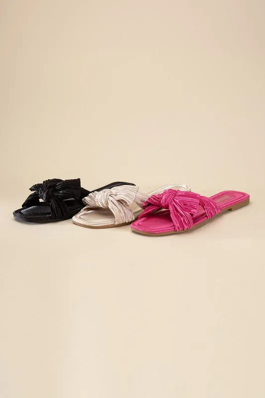 The Macie Bow Slides