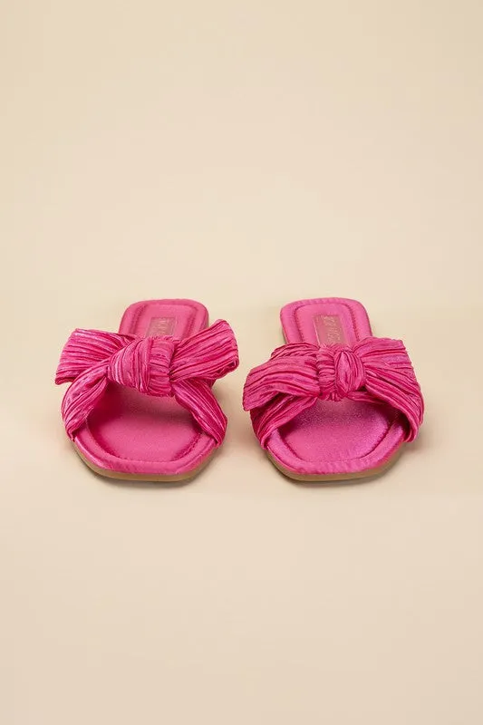 The Macie Bow Slides