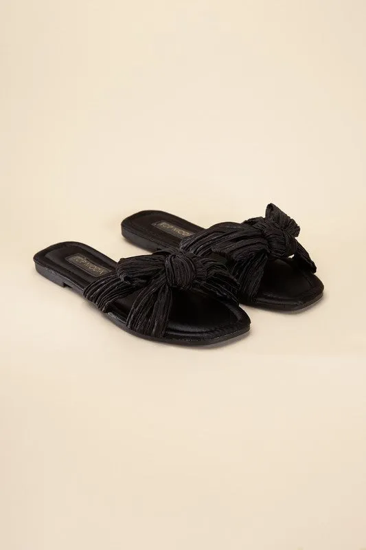 The Macie Bow Slides