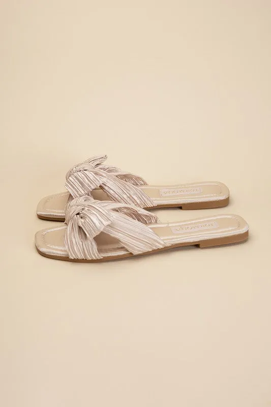 The Macie Bow Slides