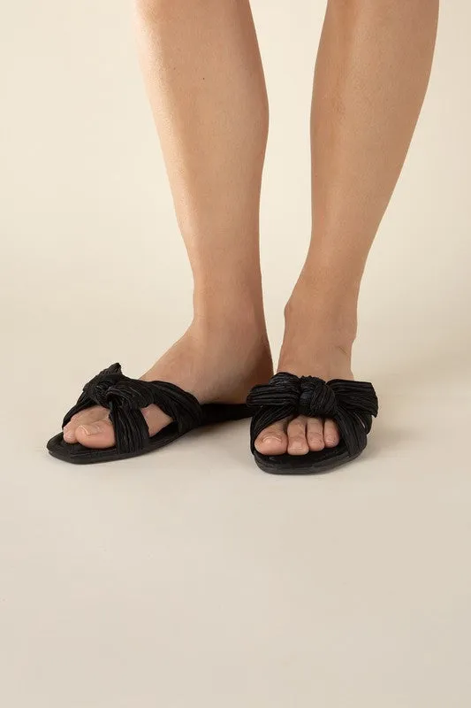The Macie Bow Slides