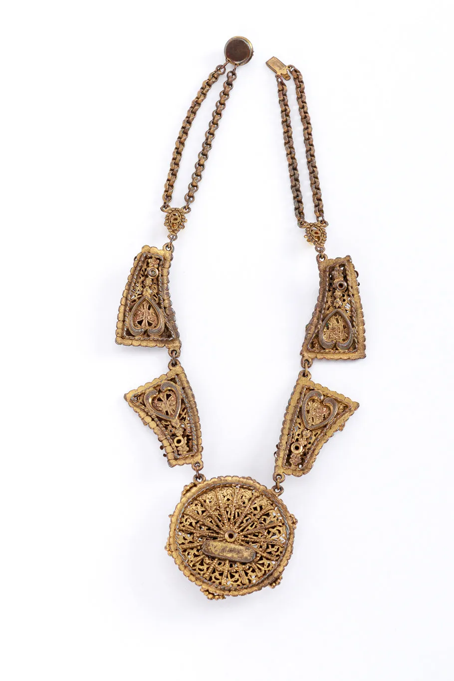 Thief of Bagdad Plate Pendant Necklace