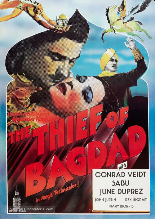 Thief of Bagdad Plate Pendant Necklace